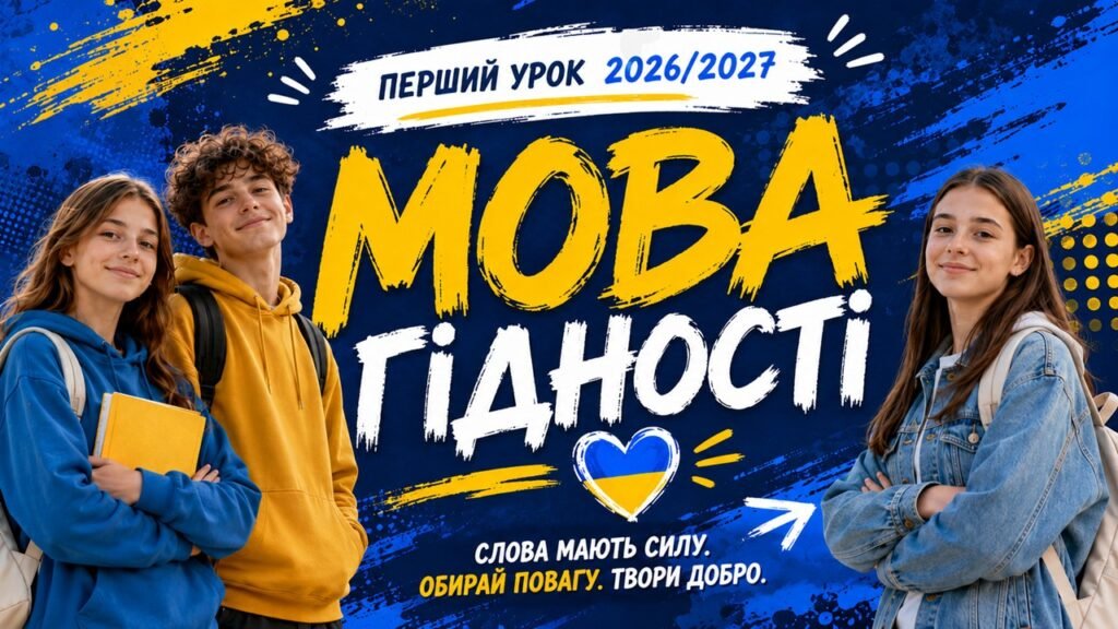 Головне зображення розробки: МЕГАНАБІР «МОВА ГІДНОСТІ» 💛💙ПРЕЗЕНТАЦІЯ + КОНСПЕКТ + ОФОРМЛЕННЯ ДОШКИ + РОЗДАТКОВИЙ МАТЕРІАЛ. Створений відповідно до рекомендацій МОН