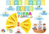 Оформлення дошки “День знань 2026. Мова гідності”