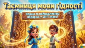 Перший урок ” Таємниця мови гідності”