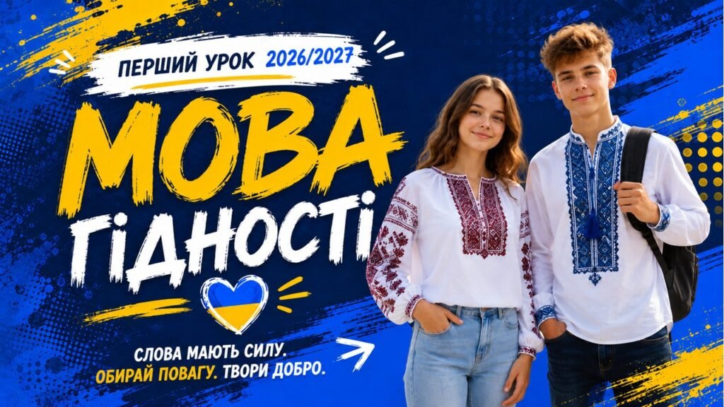 Головне зображення розробки: МЕГАНАБІР «МОВА ГІДНОСТІ» 💛💙ПРЕЗЕНТАЦІЯ + КОНСПЕКТ + ОФОРМЛЕННЯ ДОШКИ + РОЗДАТКОВИЙ МАТЕРІАЛ. Створений відповідно до рекомендацій МОН