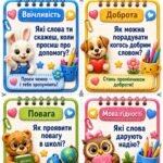 Фото розробки: Мова гідності ( 40 запитань з мотиваційною фразою)