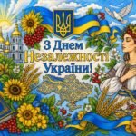 Фото розробки: Пазли-розмальовки до Дня Незалежності України 🎨🧩