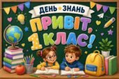 🎒 Оформлення класу/дошки «День знань. Привіт, 1/2/3/4/5/6/7/8/9/10/11 клас!» 🌈📚