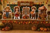 Фотозона🍂 Ростові фігури до осіннього ярмарку! 🍎🎃