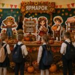 Фото розробки: Фотозона🍂 Ростові фігури до осіннього ярмарку! 🍎🎃