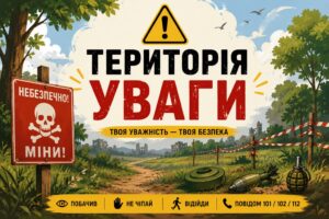 Презентація «ТЕРИТОРІЯ УВАГИ: МІННА БЕЗПЕКА»