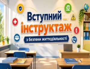 🇺🇦 НОВИНКА! Вступний інструктаж з безпеки життєдіяльності 2026–2027 🚸