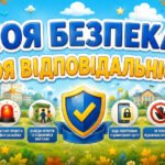 Фото розробки: Комплект «МОЯ БЕЗПЕКА — МОЯ ВІДПОВІДАЛЬНІСТЬ» для початкових класів (презентація+плакат+робочі аркуші+розтяжка+похвальний лист)