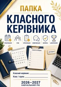 Папка класного керівника 2026-2027 навчального року 5- 11 клас