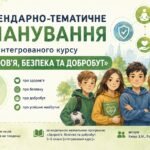 Календарно-тематичне планування ЗБД, 5 клас, за модельною навчальною програмою Хитра З.М., Романенко О.А.