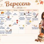 Фото розробки: Календар святкових та пам’ятних дат на 2026-2027 навчальний рік (10 місяців) + Аркуші для особистого планування.