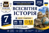 Календарно-тематичне планування з Всесвітньої історії, 7 клас НУШ — 19 годин / 0,5 години на тиждень Автор: Т. Ладиченко