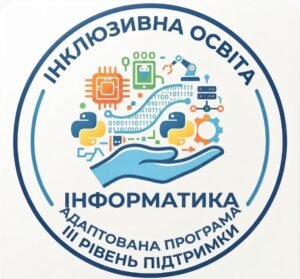 Адаптація навчального матеріалу з інформатики, 7 клас, ІІІ рівень підтримки + ІПР (пункт 6) та Додаток 4 ДО ІПР 2026/2027