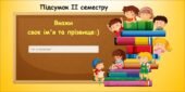 Підсумок ІІ семестру (інформатика Воронцова 2 клас 2025)