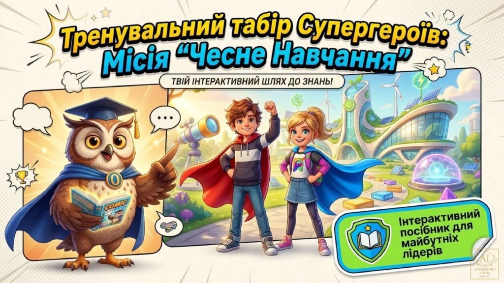 Головне зображення розробки: Академічна доброчесність для початкових класів (презентація та робочі аркуші)