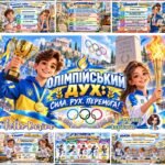 Фото розробки: Сучасна мегапрезентація до Олімпійського уроку “Олімпійський дух: сила, рух, перемога!”