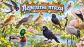 Дидактичний матеріал “Зимуючі та перелітні птахи”: блок другий “Перелітні птахи”