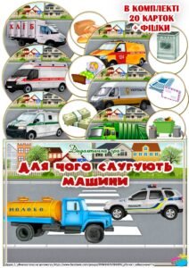 Дидактитчна гра “Для чого слугують машини”