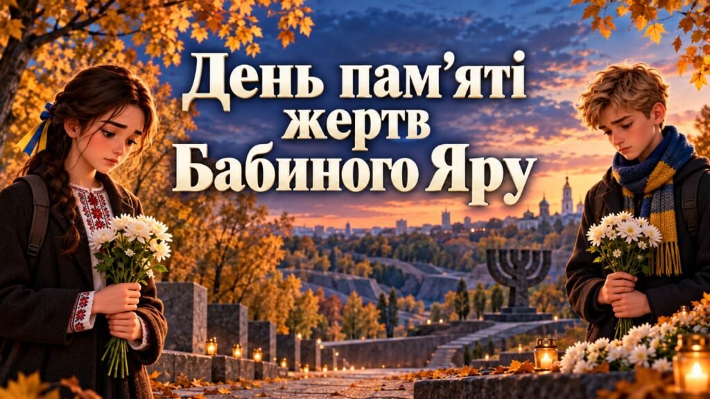 Головне зображення розробки: 🕯️ 29 вересня — День пам’яті жертв Бабиного Яру