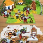 Настільний театр до казки “Півник та двоє мишенят” “Колосок”