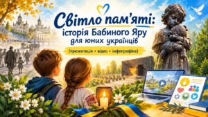 Світло пам’яті: історія Бабиного Яру для юних українців (презентація + відео + інфографіка)
