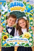 Рамка до Дня миру «День миру». 21 вересня – День миру.