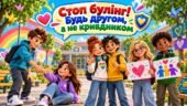 Презентація «Стоп булінг! Будь другом, а не кривдником» + конспект