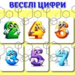 Фото розробки: !!! ВЕСЕЛІ ЦИФРИ від 0 до 10. ВИВЧАЄМО ЦИФРИ. НАОЧНІСТЬ ДЛЯ ДОШКІЛЬНЯТ І ПОЧАТКОВОЇ ШКОЛИ