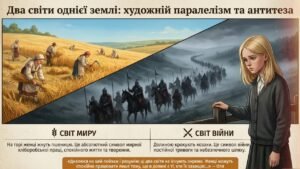 «Ой на горі та й женці жнуть» — козацька пісня про побут і героїзм воїнів. Поєднує родинні й громадянські мотиви. Презентація НУШ (7 клас).