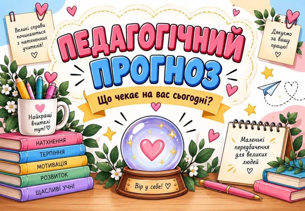 Головне зображення розробки: Педагогічний прогноз «Що чекає на вас сьогодні?» до Дня вчителя. День вчителя. Передбачення для вчителів