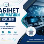 ПОВНИЙ КОМПЛЕКТ ДОКУМЕНТАЦІЇ ДЛЯ КАБІНЕТУ ІНФОРМАТИКИ 2026-2027