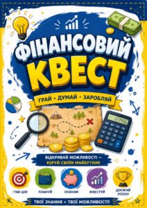 «Фінансовий квест» інтерактивна добірка з 60 креативних карток-завдань для учнів 8–9 класів