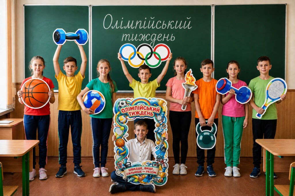 Головне зображення розробки: ОЛІМПІЙСЬКИЙ ТИЖДЕНЬ