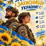 Фото розробки: Плакат «З Днем захисника і захисниць України!»