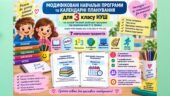 Модифіковані навчальні програми та календарні планування для 3 класу НУШ | ООП | Р. Б. Шиян