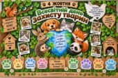 🐾 Оформлення до Всесвітнього дня захисту тварин — 4 жовтня
