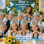 Фото розробки: 👑 КОРОНИ ДО ДНЯ МИРУ «МАЛЕНЬКИЙ МИРОТВОРЕЦЬ» (10 шт)