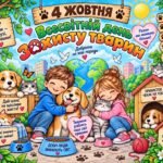 Фото розробки: 🐾 Велика колективна розмальовка до Всесвітнього дня захисту тварин (2 шт)