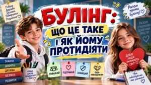 📢 НОВИНКА! ВИХОВНА ГОДИНА ПРО БУЛІНГ «БУЛІНГ: ЩО ЦЕ ТАКЕ І ЯК ЙОМУ ПРОТИДІЯТИ» Презентація+конспект+оформлення+роздатковий матеріал