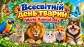 ВСЕСВІТНІЙ ДЕНЬ ТВАРИН. ПРЕЗЕНТАЦІЯ+КОНСПЕКТ+ОФОРМЛЕННЯ+РОЗМАЛЬОВКИ