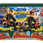 Фото розробки: 🚒 ДЕНЬ РЯТІВНИКА — готовий комплект матеріалів для виховної години! 🇺🇦🔥 ПРЕЗЕНТАЦІЯ+КОНСПЕКТ+ОФОРМЛЕННЯ+ФОТОРАМКА