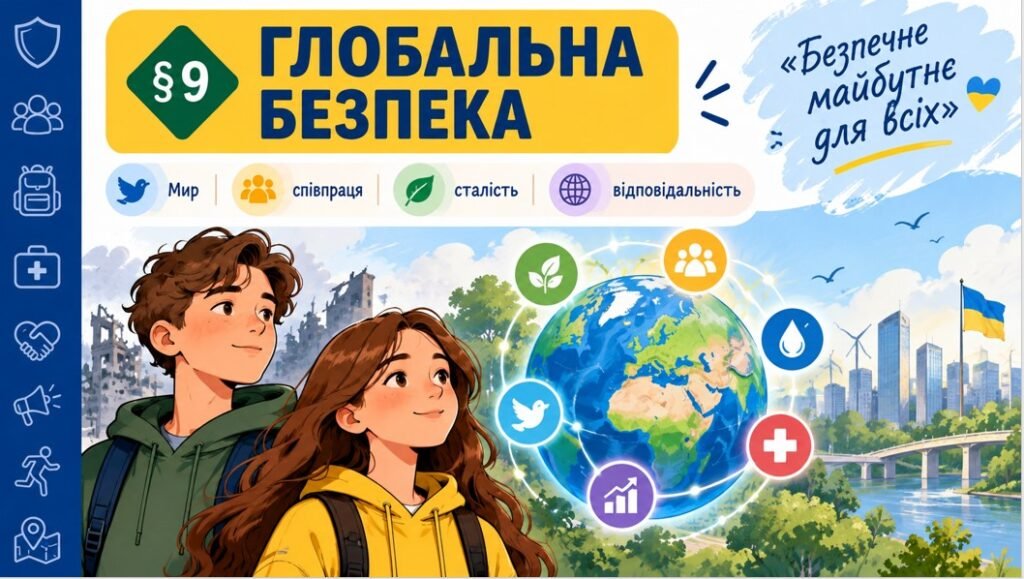 Головне зображення розробки: Презентація “Глобальна безпека” 9 клас