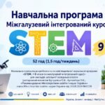 Навчальна програма Міжгалузевий інтегрований курс « STEM»  9 клас 52 год (1,5 год)  автори Бутурліна О.В