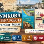 Підсумкова контрольна робота 9 клас «Українські землі у складі Російської імперії наприкінці XVIII — у першій половині XIX ст.». Власов, Щупак, Хлібов