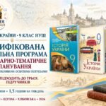 Історія України. 9 клас НУШ — модифікована навчальна програма та КТП для учнів з ООП (52 години) | Власов, Щупак, Хлібовська, 2026