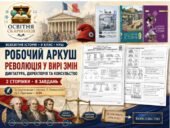 Революція у вирі змін: диктатура, Директорія та Консульство — робочий аркуш, 9 клас НУШ за підручниками Щупак, Полянський, Ладиченко