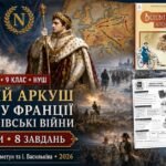 Імперія у Франції. Наполеонівські війни — робочий аркуш для 9 класу НУШ за підручниками Пометун і Васильківа (2026)