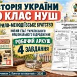 Кирило-Мефодіївське братство — новий етап українського національного відродження: робочий аркуш, 9 клас НУШ за підручником Пометун