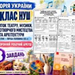Розвиток театру, музики, образотворчого мистецтва та архітектури — робочий аркуш з історії України, 9 клас НУШ за підручником Галімова