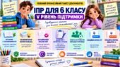 Конструктор та заповнений зразок оновленої ІПР; 6 клас, 5 рівень підтримки (пакет документів)